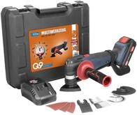 G&uuml;de 58516 MW 18-201-30K Multiwerkzeug (18V E&sup3; Akkusystem, 2.0Ah Batterie, 3.0A