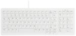 Active Key AK-C7000F-U1-W/GE Kompakte Hygiene Tastatur, USB Wei&szlig;