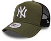 New Era New York Yankees Seasonal Heather A-Frame Adjustable Trucker Cap -...