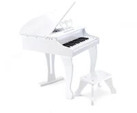 Hape Luxusfl&uuml;gel - Piano mit 30 Tasten, inklusive Stuhl, elektronisches