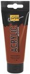 KREUL 84124 - Solo Goya Acrylic, 100 ml Tube in dunkelbraun, cremige vielseitig