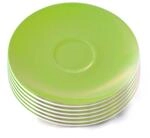 Ritzenhoff & Breker Doppio Jumbountertassen, 6er Set, Gr&uuml;n, &oslash; 17 cm, XXL