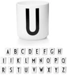 Design Letters Tasse A&ndash;Z Wei&szlig; | Beste abitur 2026 geschenke | Geburtstagsgeschenk