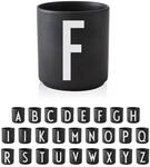 Design Letters Buchstaben Tasse Personalisiert (A-Z) | Kaffeebecher Porzellan...