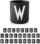 Design Letters Buchstaben Tasse Personalisiert (A-Z) | Kaffeebecher Porzellan...