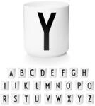 Design Letters Tasse Personalisiert A-Z | Wei&szlig;e Tassen | Kaffeetassen...