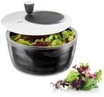 GEFU Salatschleuder ROTARE - 4L Salattrockner mit Kurbel & Siebeinsatz