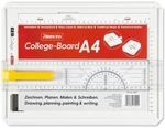 Aristo AR7040 College Board Zeichenplatte (Format A4, schlagfester Kunststoff, mit