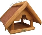 HABAU Futterhaus Bergfink - Vogelhaus f&uuml;r Wildv&ouml;gel mit Kordel zum Aufh&auml;ngen