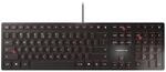 CHERRY KC 6000 Slim, Ultraflache Design-Tastatur, EU-Layout (QWERTY),...