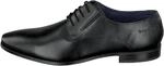 Bugatti Herren Anzugschuhe Klassischer Business Lederschuhe Derby mit Logo