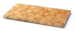 Continenta Schneidebrett Stirnholz 54 x 29 x2 ,7cm aus Gummibaumholz, mit vier