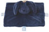 Nattou 878234 Kuscheltuch, Lapidou, 28 x 28 cm, marineblau