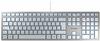 CHERRY KC 6000 SLIM, Ultraflache Design-Tastatur, US-Internationales Layout (QWERTY),