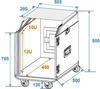 ROADINGER Spezial-Kombi-Case LS5 Laptop-Rack, 12HE | Flightcase für...