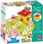 Goula 53146 3 Little Pigs Game, Multicolour