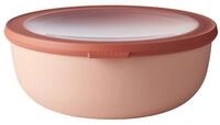 Mepal Multisch&uuml;ssel Cirqula rund &ndash; Nordic blush &ndash; 2250 ml Inhalt &ndash; mit