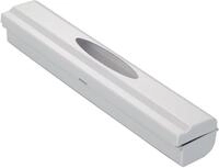 WENKO 86676900 Folienschneider Perfect-Cutter L lichtgrau - Folienspender,