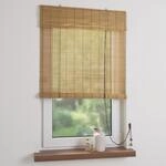 Liedeco Bambus-Rollo 90 x 240 cm, kirschbaum