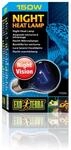 Exo Terra Night Heat Lamp, Mondscheinlampe f&uuml;r Reptilien und Amphibien, 150W,