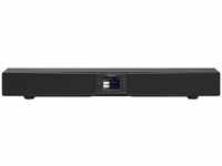 Sangean SB-100 Soundbar - Stereoanlage mit Radio - Bluetooth, WLAN und NFC - schwarz