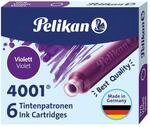 Pelikan Standard-Tintenpatronen 4001 Tinte Violett, 6 St&uuml;ck