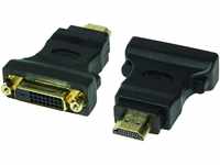 LogiLink DVI-D Adapter Digital (DVI Dual Link Belegung 24+1) zu HDMI,...