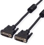 VALUE Monitorkabel DVI, DVI ST-ST, (24+1) dual link, 5 m