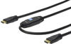 DIGITUS HDMI High Speed Anschlusskabel, Typ A, m/ amp. St/St, 40.0m, Full HD, CE -