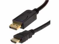 kenable DisplayPort Stecker Zum HDMI Männlich Stecker Display/Monitor/TV Kabel...