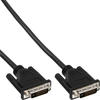InLine 17772 DVI-D Kabel, digital 24+1 Stecker / Stecker, Dual Link, 2 Ferrite, 2m