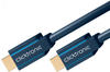 Clicktronic Premium High Speed HDMI auf HDMI Kabel 2.0 mit Ethernet - 4K 60 Hz Ultra