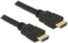 Delock Kabel HDMI A Stecker > HDMI A Stecker High Speed with Ethernet 4K 1,5 m