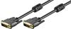 goobay 93574 DVI-D Full HD Dual Link Kabel, vergoldet, 1,8 m Länge