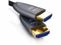 CSL - HDMI Kabel 2.0 b Glasfaser 20m - 4k 60Hz mit HDR - optisches HDMI Kabel...