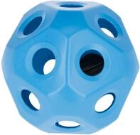 Kerbl Futterspielball f&uuml;r Pferde und K&auml;lber | Blau, &Oslash; 40 cm, bef&uuml;llbar,