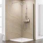 Schulte EP120140 41 500 Duschwand MasterClass Walk In M6, 140 x 200 cm, 6 mm