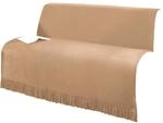 Erwin M&uuml;ller Sofa&uuml;berwurf, Sofal&auml;ufer, Sesselschoner beige Gr&ouml;&szlig;e 100x200 cm -