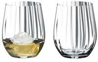 RIEDEL Optical &bdquo;O Whisky - 2er Set, Trinkglas, Kristallglas,...