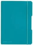 Herlitz Notizheft flex, PP, A5, 40 Blatt kariert, caribbean turquoise, Caribbean