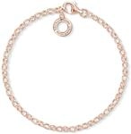 THOMAS SABO Charm-Armband 925er Sterlingsilber; 750er Ros&eacute;gold Vergoldung