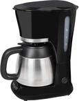 Exquisit KA 6501 sw Kaffeeautomat - 800W Filterkaffeemaschine Edelstahl