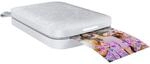 HP Sprocket Mobiler Fotodrucker (Drucken ohne Tinte, Bluetooth, 5 x 7,6 cm...