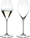 RIEDEL Performance Champagnerglas - 2er Set, Schaumweinglas, Kristallglas,