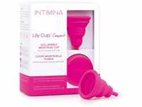 Intimina Lily Cup Compact Größe B – Zusammenklappbare Menstruationstasse mit