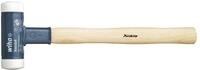 Wiha Schonhammer r&uuml;ckschlagfrei, sehr hart mit Hickory-Holzstiel (39012) 50 mm