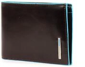 Piquadro Blue Square M&uuml;nzb&ouml;rse, 0.43 liters, Braun (Mogano)