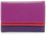 mywalit - Leder Damen Geldb&ouml;rse - Double Flap Purse - 250-75 - Sangria Multi