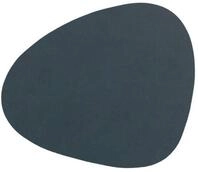 Lind DNA Glasuntersetzer Curve Leder Nupo Anthrazit, Ma&szlig;e: 13cm x 11cm x 0,2cm,