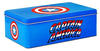 Logoshirt Marvel Comics - Superheld - Captain America Logo Blechdose -...